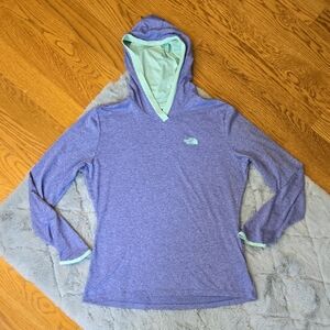 The North Face Purple Long Sleeve Hoodie
